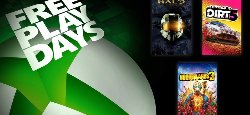 Стартовали дни бесплатной игры в Halo: The Master Chief Collection, Borderlands 3 и DIRT 5
