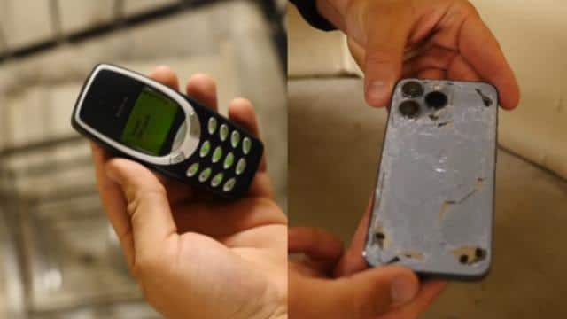 iPhone 13 Pro и Nokia 3310 падали с 20-го этажа в тесте на прочность