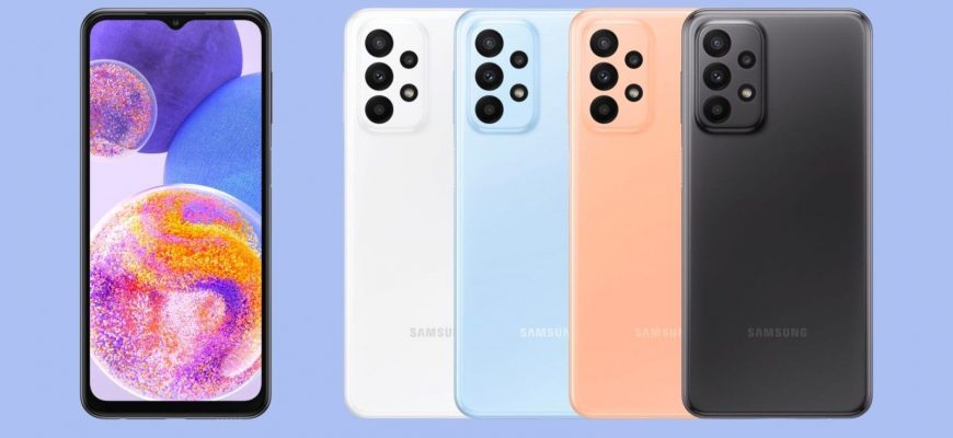 Samsung анонсировала смартфон Galaxy A23