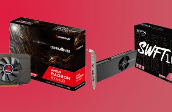 Опубликованы изображения Radeon RX 6400 от XFX и BIOSTAR