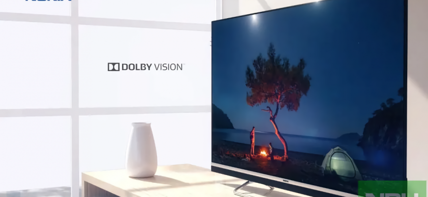 NOKIA анонсировала несколько умных телевизоров — есть модели с поддержкой Dolby Vision и 4K