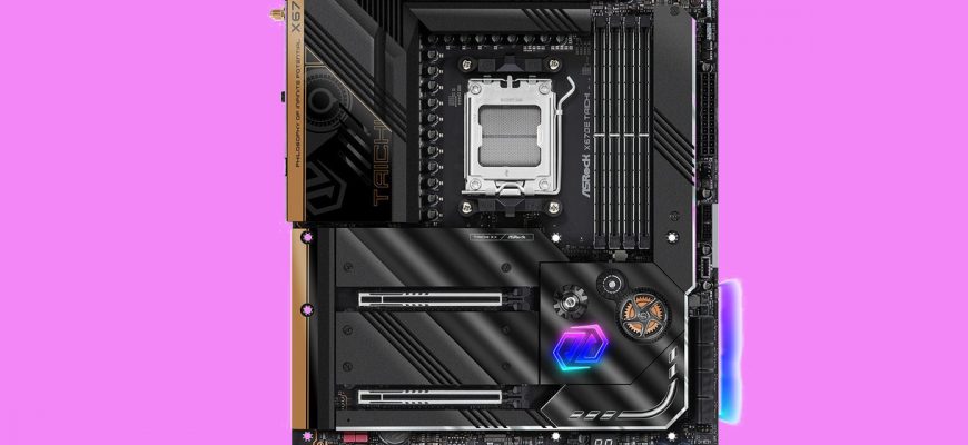 ASRock раскрыла технические характеристики материнской платы X670E Taichi для процессоров AMD Ryzen 7000