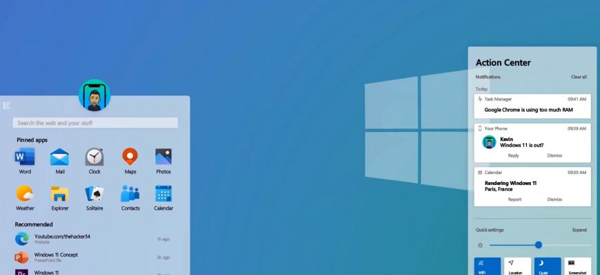 На панели задач Windows 11 появится больше информационного контента
