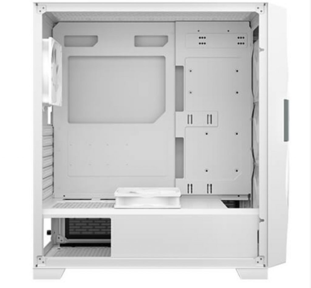 Представлен белоснежный корпус Antec DF700 Flux White со стеклянной боковой стенкой и сетчатой передней панелью