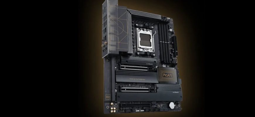 ASUS представила материнскую плату ProArt X670E-CREATOR WIFI с поддержкой процессоров AMD Ryzen 7000 и портами USB4