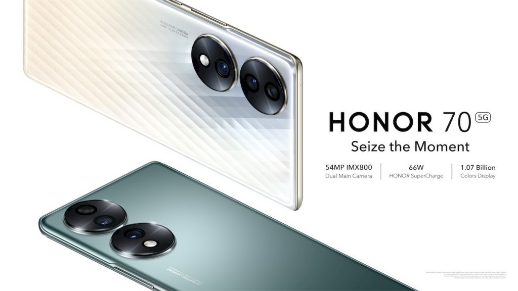 Суперхитовый смартфон HONOR 70 дебютировал в Европе вместе с гибким HONOR Magic V