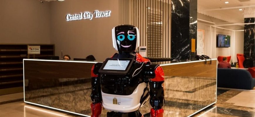 Российский робот от компании «Промобот» стал продавцом в Турции