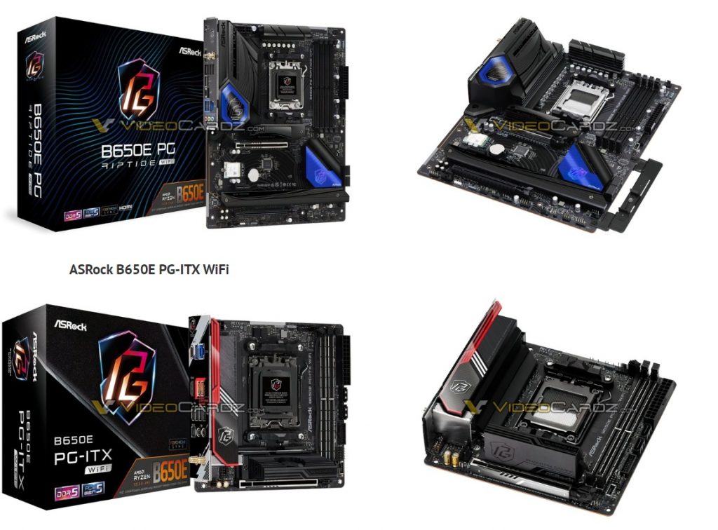 Опубликованы изображения 16 материнских плат от MSI, GIGABYTE и ASRock c чипсетами B650 и B650E