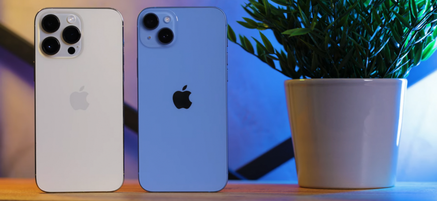 Эксперт PhoneArena сравнил iPhone 14 Pro Max и iPhone 14 Plus — смысла в покупке iPhone 14 Plus нет