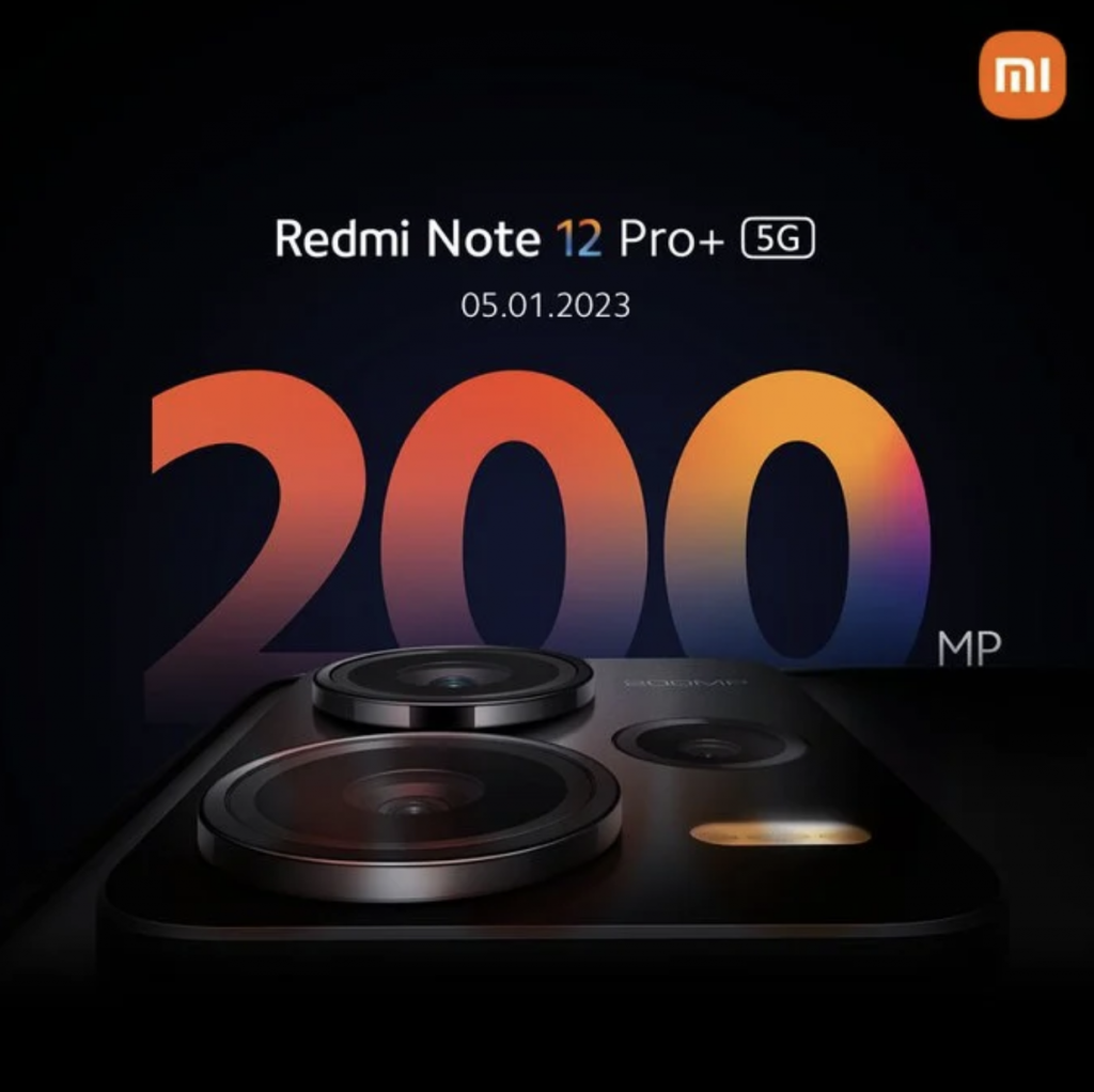 Глобальные Redmi Note 12 Pro представят 5 января 2022-го года — у Note 12 Pro+ 5G камера на 200 Мп
