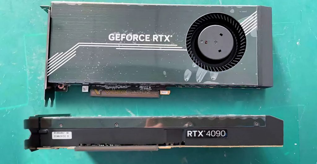 В Китае продают компактную GeForce RTX 4090 с «турбиной»